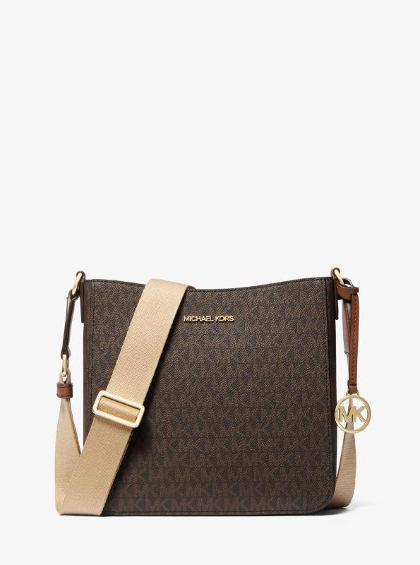 Michael Kors Jet Set Travel Small Signature Logo Messenger Bag 1