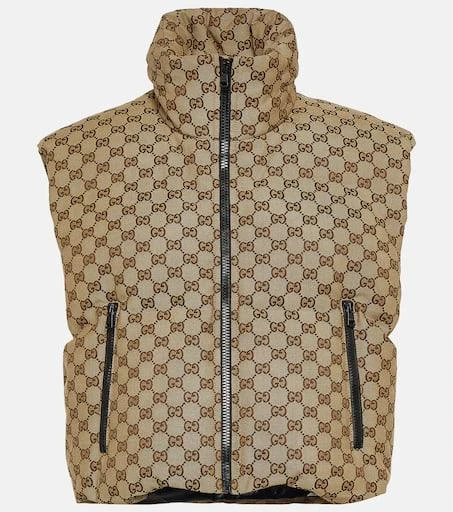 Gucci GG canvas puffer vest 1