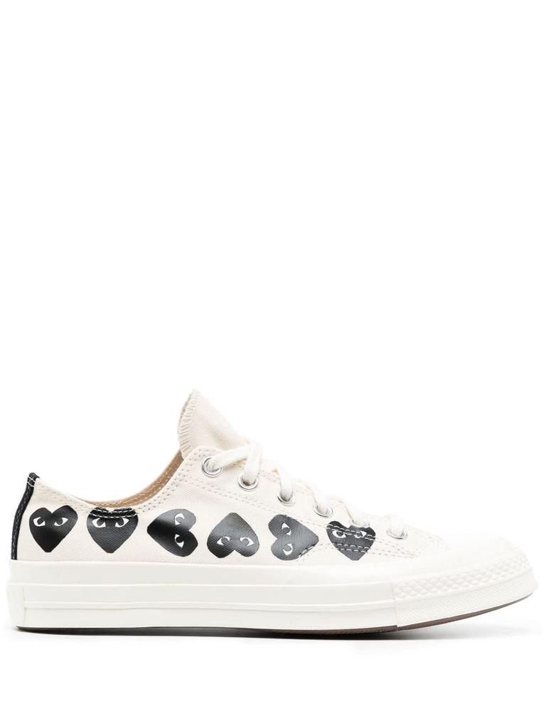 Comme des Garcons Comme Des Garçons Play Multi Heart Ct70 Low Top Shoes