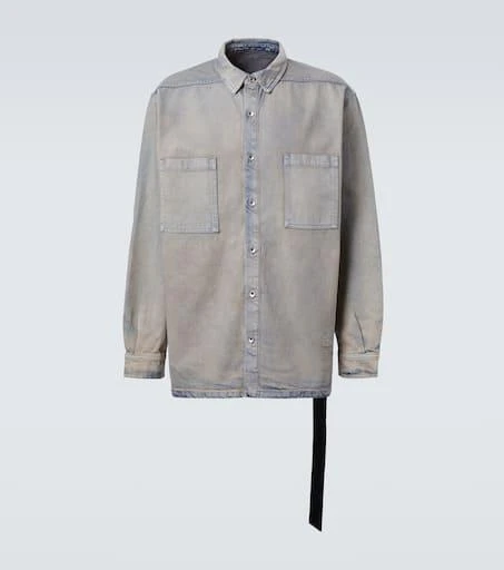 Rick Owens Faded denim shirt 1