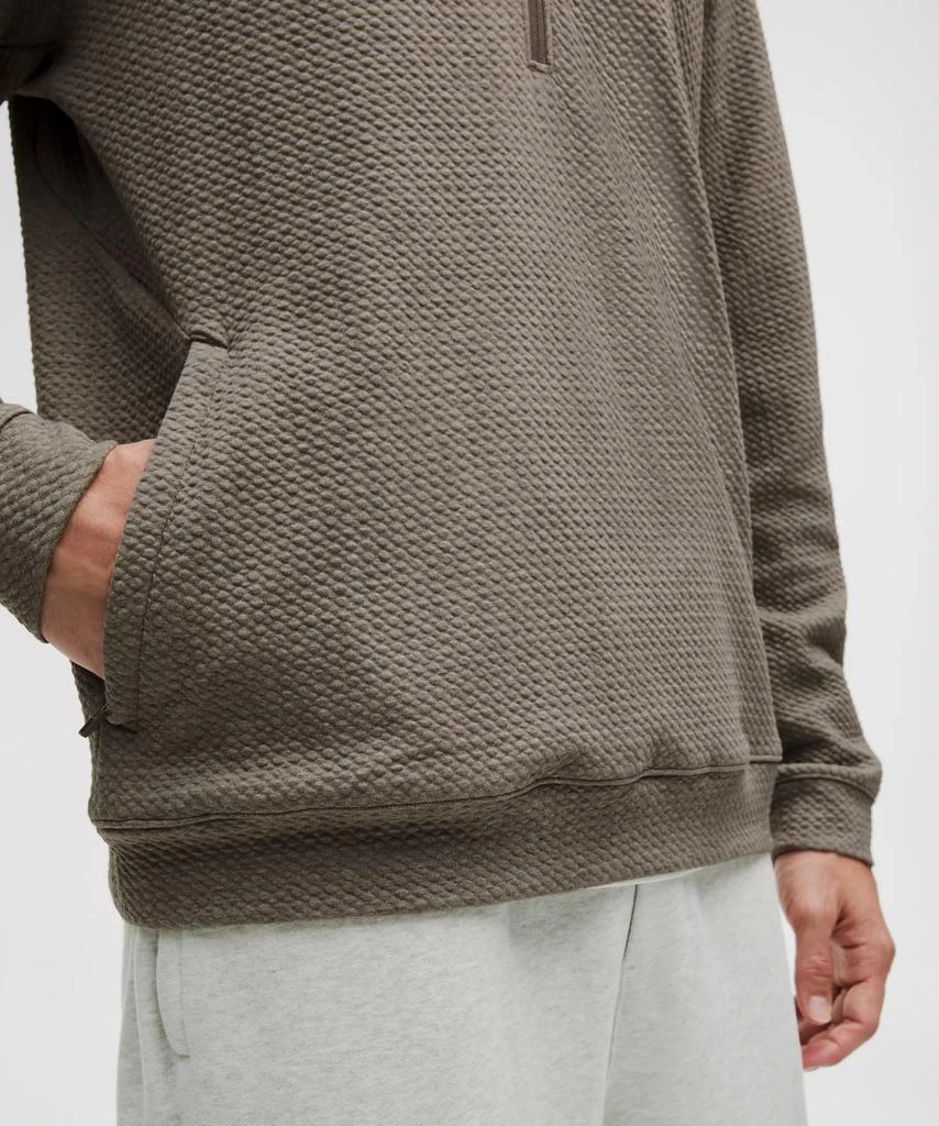 Lululemon Textured Double-Knit Cotton Half Zip 19
