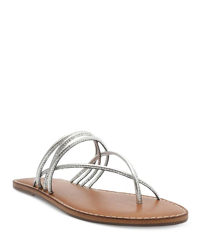 Schutz Women's Mirielle Slip On Crisscross Slide Sandals 1