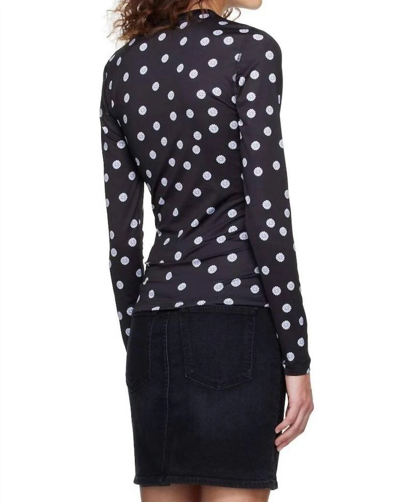 Stine Goya Juno Crewneck Top In Mini Daisy 2