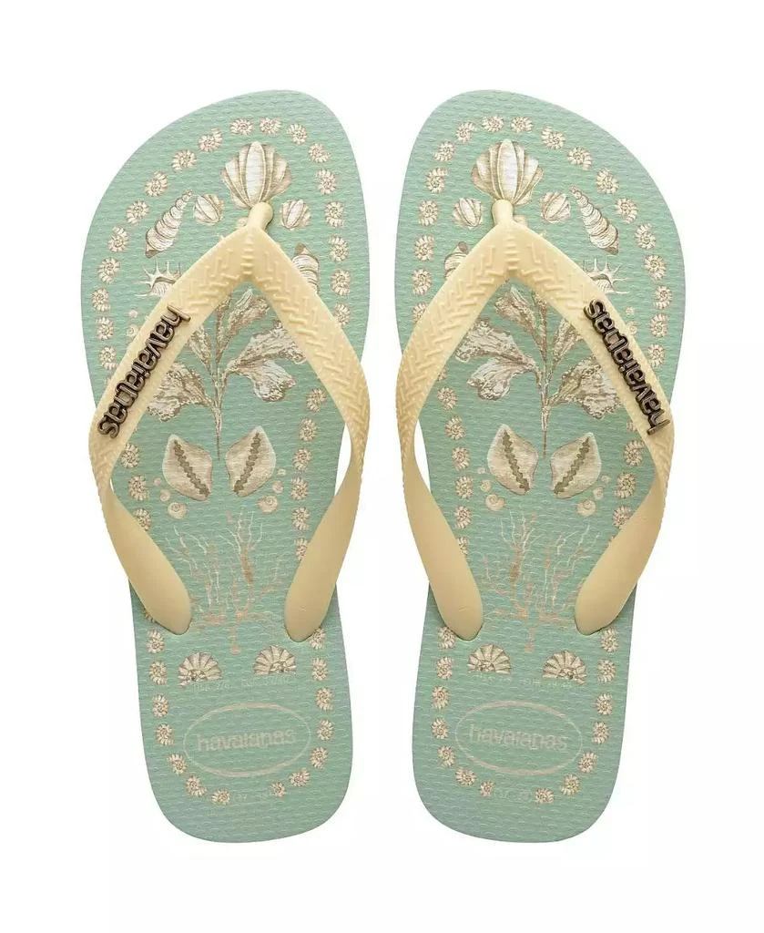Havaianas Women's Top Tropicalia Slip On Sandals 6
