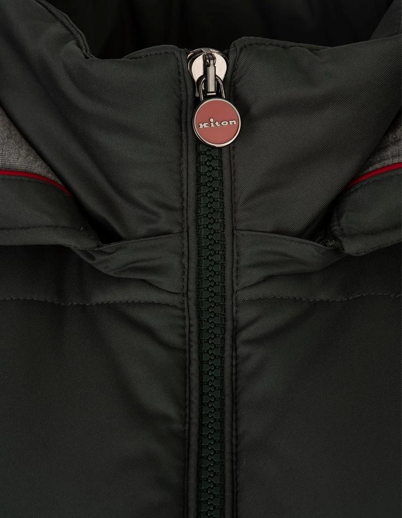 Kiton Kiton Zip-Up Hooded Vest 3