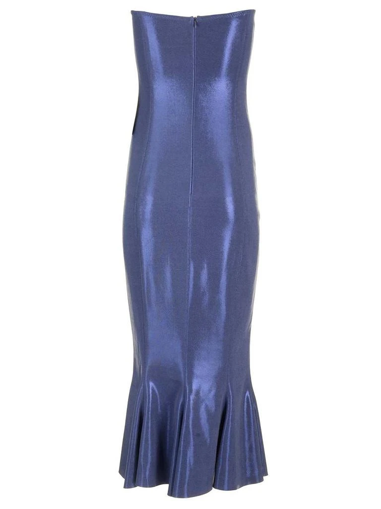 slim fit dress slacks African Print Fit & Flare Corset Midi Dress