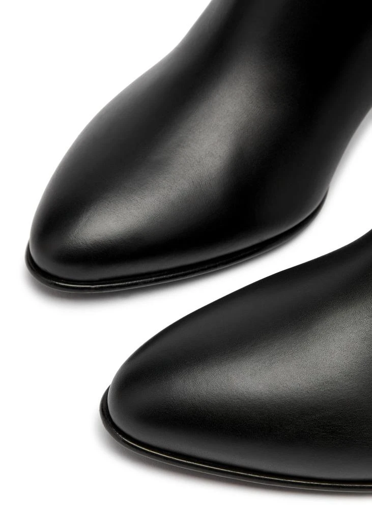 Valentino 75 Vlogo leather ankle boots 3