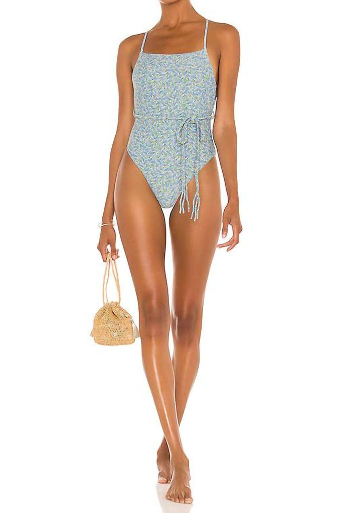 Something Navy Something Navy - Hibiscus Floral One Piece