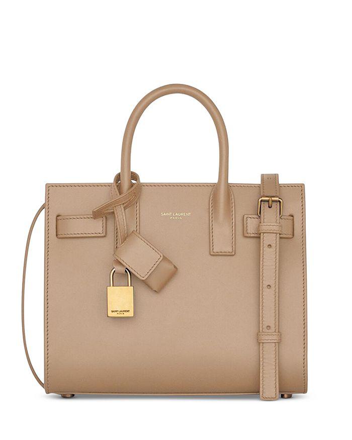 Saint Laurent Sac De Jour Nano In Smooth Leather
