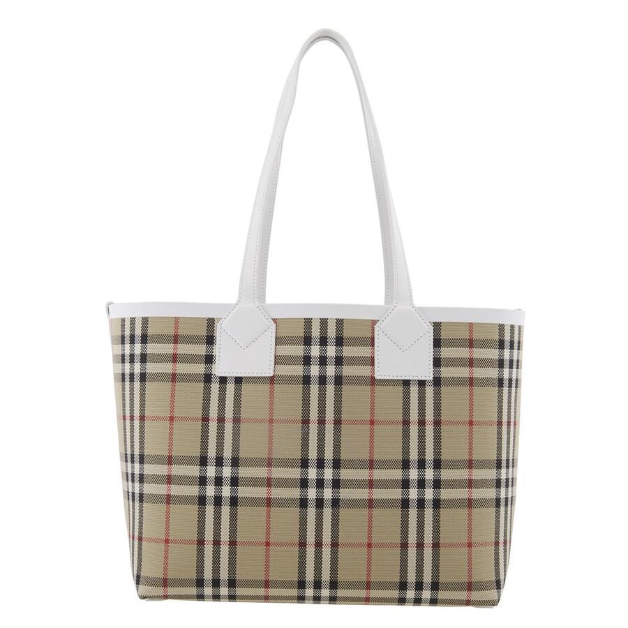 【関税&送料込】Burberry Tote Bag With Ekd Burberry EKD Canvas Tote Bag With Coin Pouch | eBay