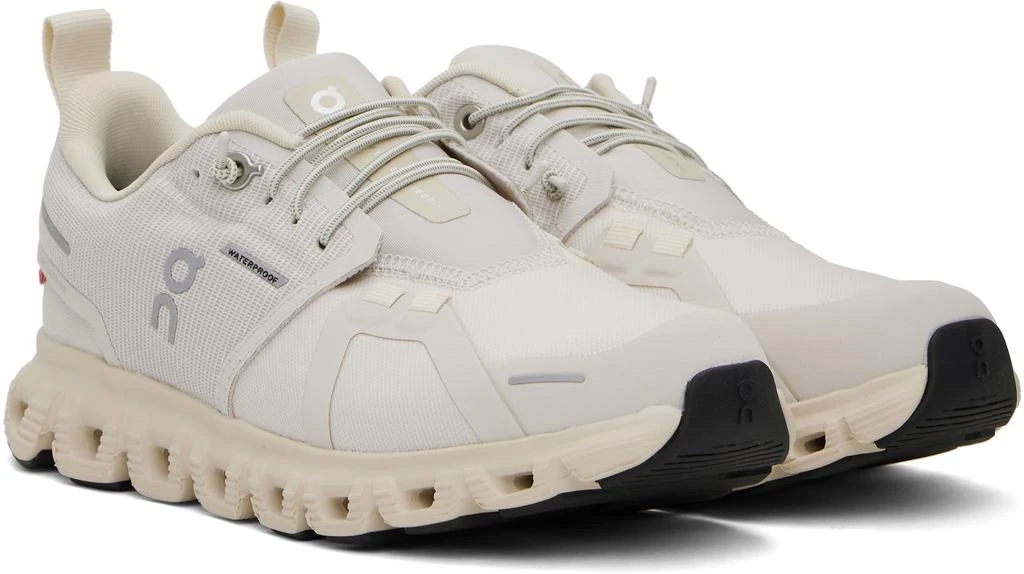 On Beige Cloud 6 WP Sneakers 4
