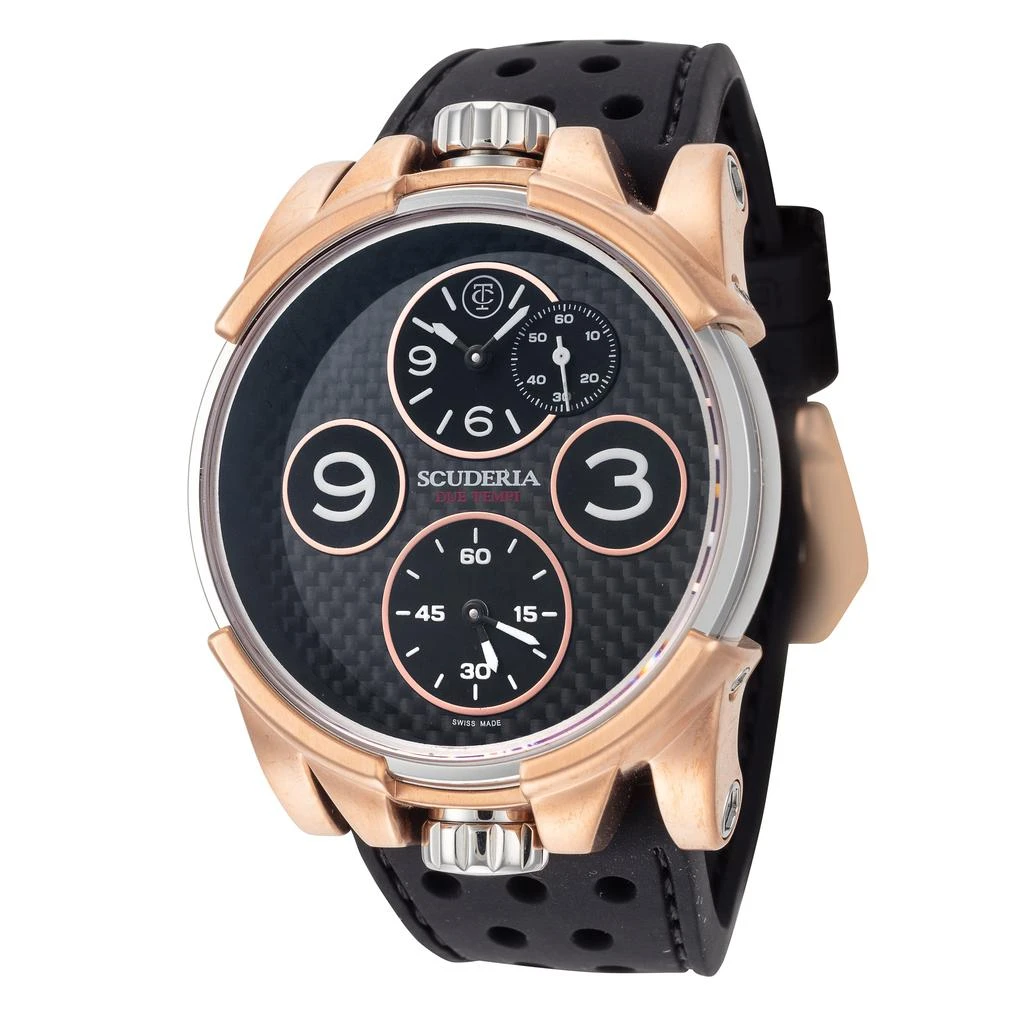 CT Scuderia CT Scuderia Men's Due Tempi 44mm Quartz Watch 1