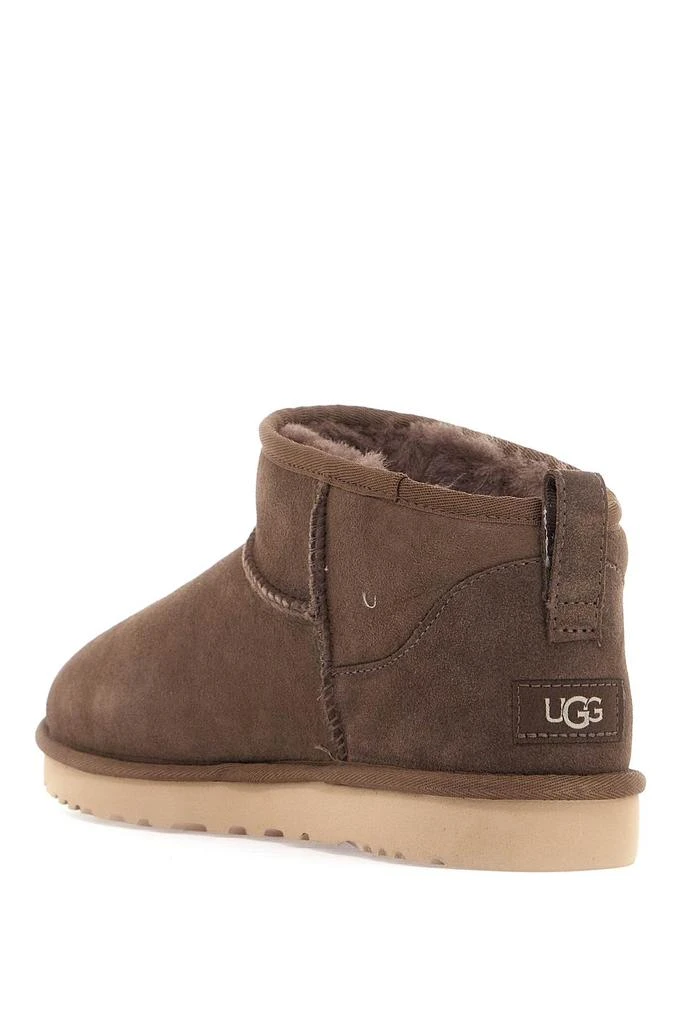 UGG CAMEL BROWN SUEDE SLIP-ON BOOTS 4