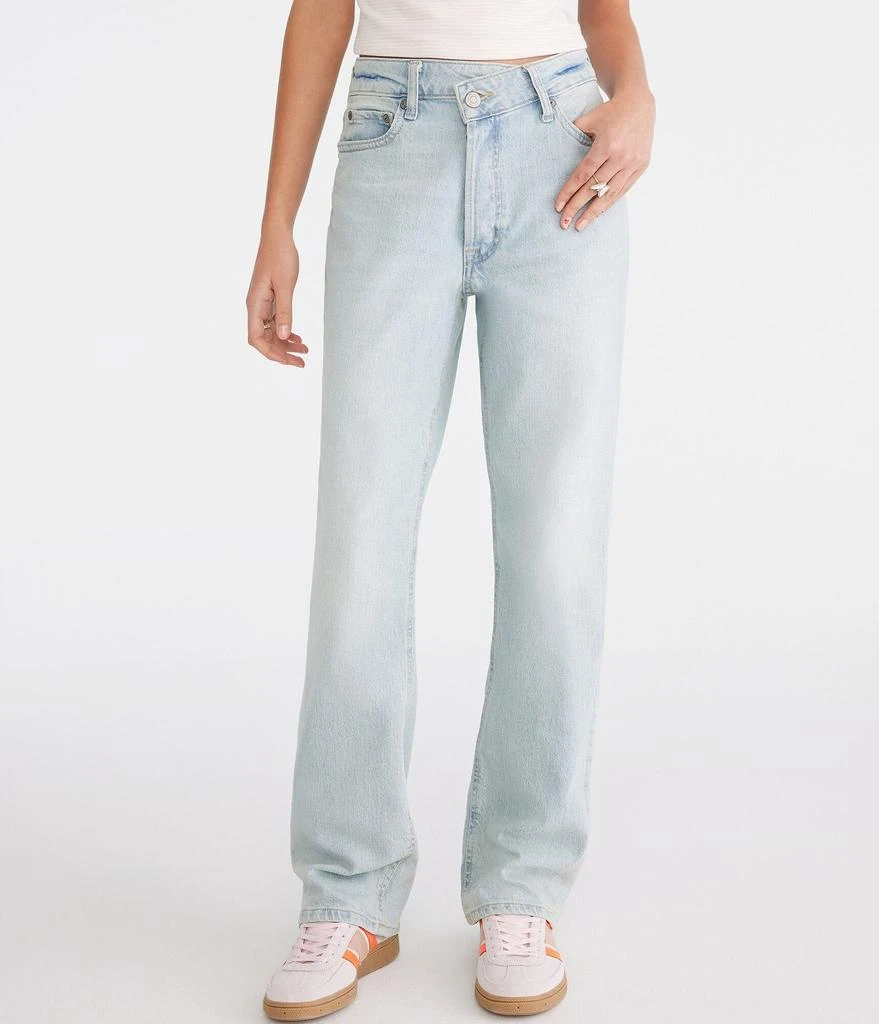 Aeropostale Curvy High-Rise Baggy Jean 1