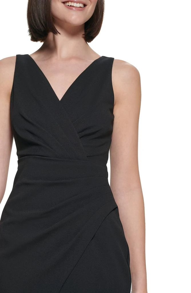 GUESS Asymmetric Faux Wrap Sheath Dress 3