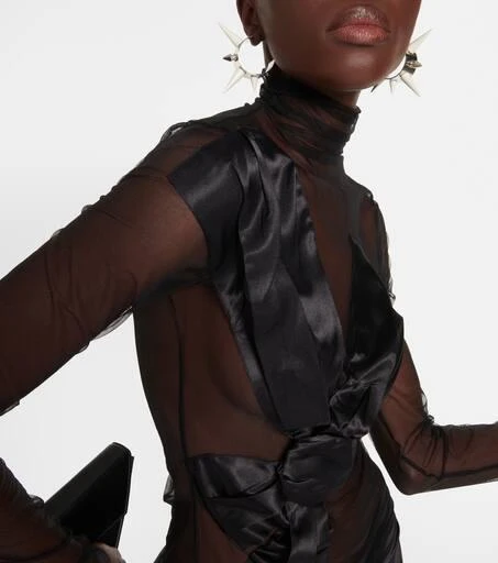 Acne Studios Sheer turtleneck top 4