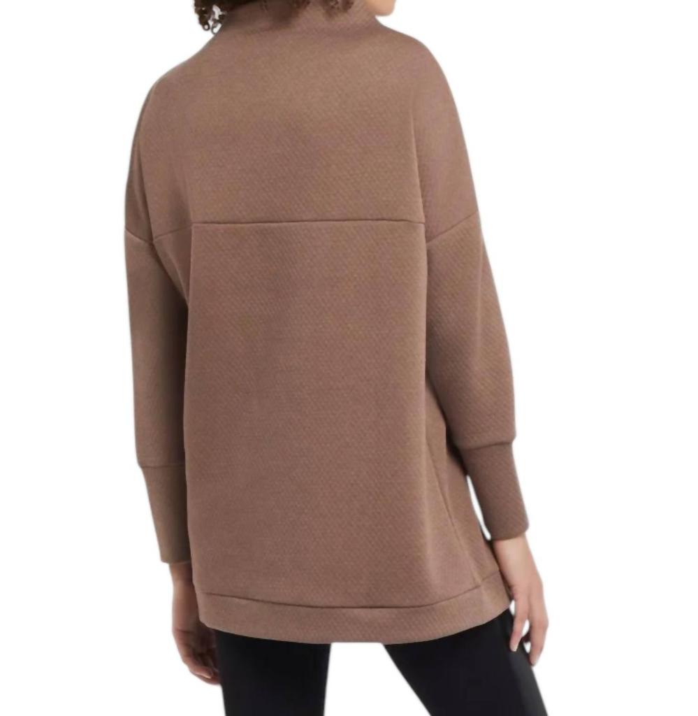 Tribal Tribal - Funnel Neck Tunic Sweater