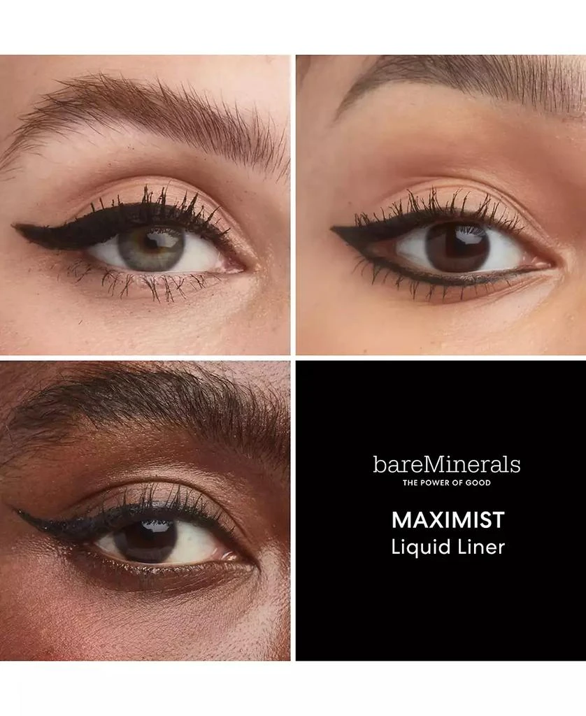 BareMinerals MAXIMIST™ Waterproof Liquid Black Eyeliner 3
