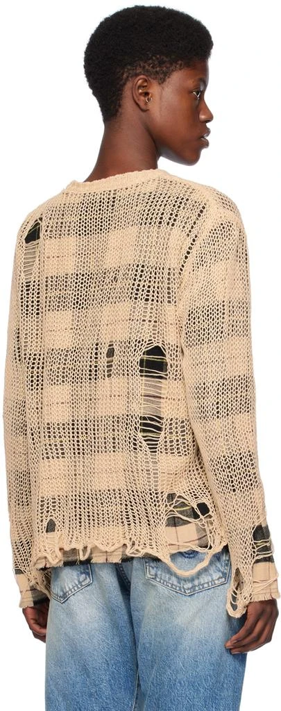 R13 Beige Layered Cardigan 3