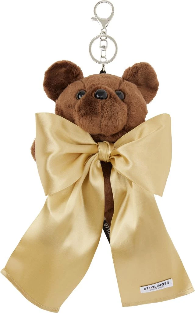 Ottolinger Brown Bow Teddy Keychain