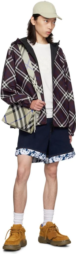 Burberry Beige Check Trench Crossbody Bag 4