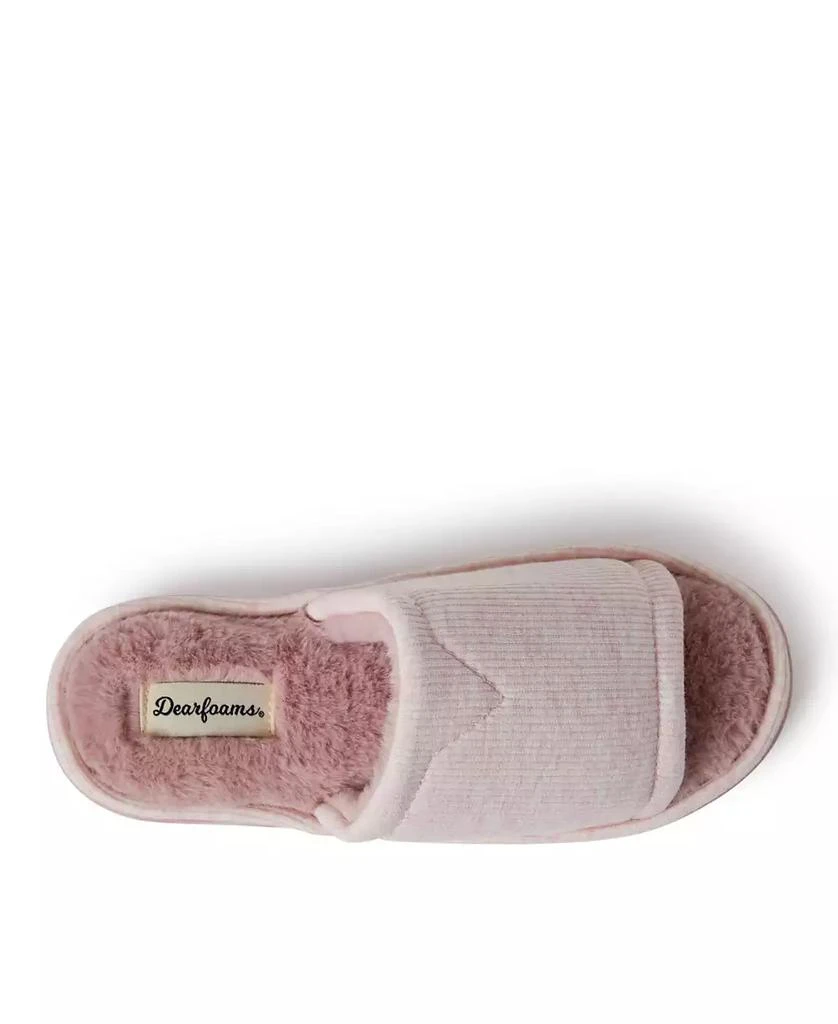 Dear Foams Women's Demi Rib Knit Slide 3