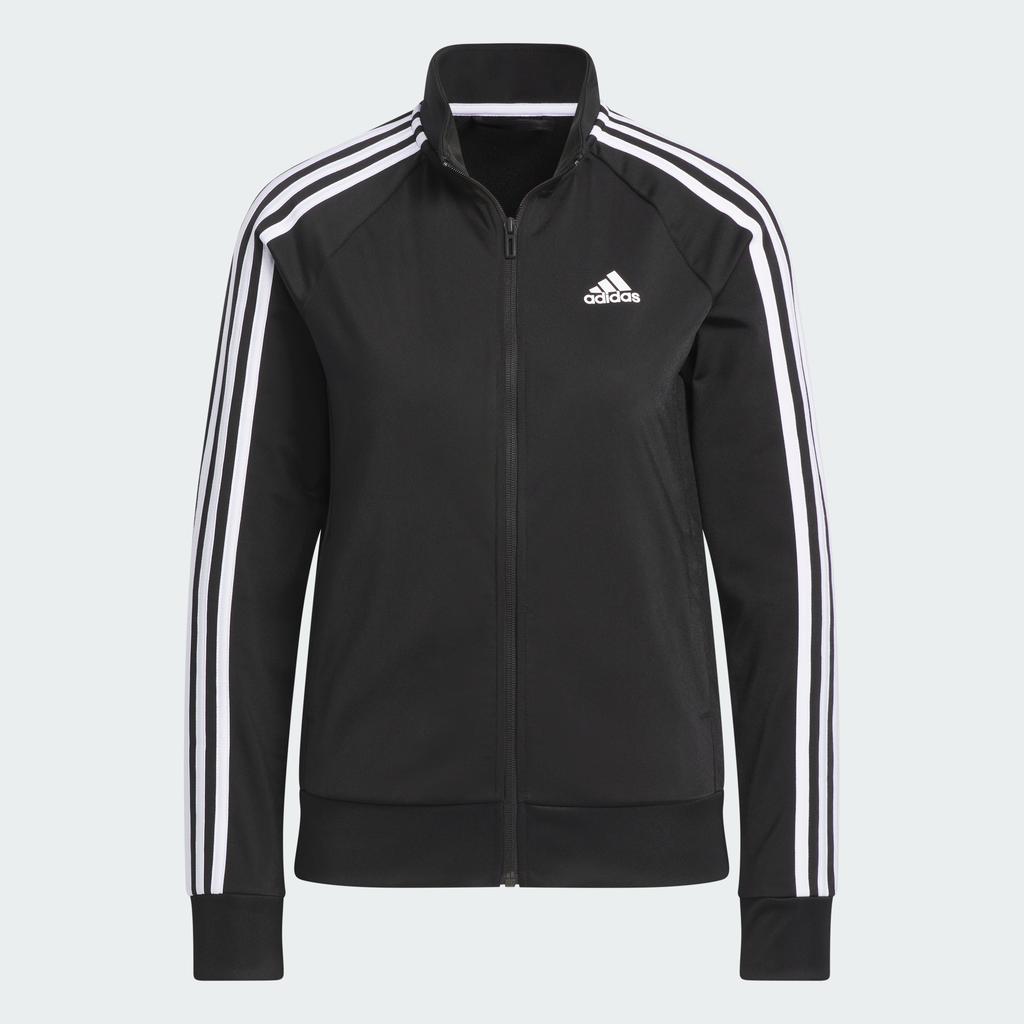 Adidas Women's  Primegreen Essentials Warm-Up Slim 3-Stripes Track Jacket
