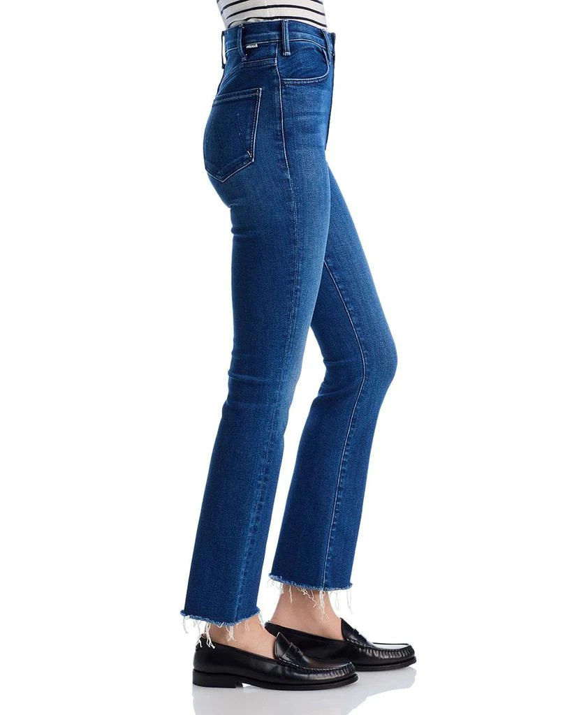MOTHER The Hustler Flood Frayed Jeans in Whatever You Want 4