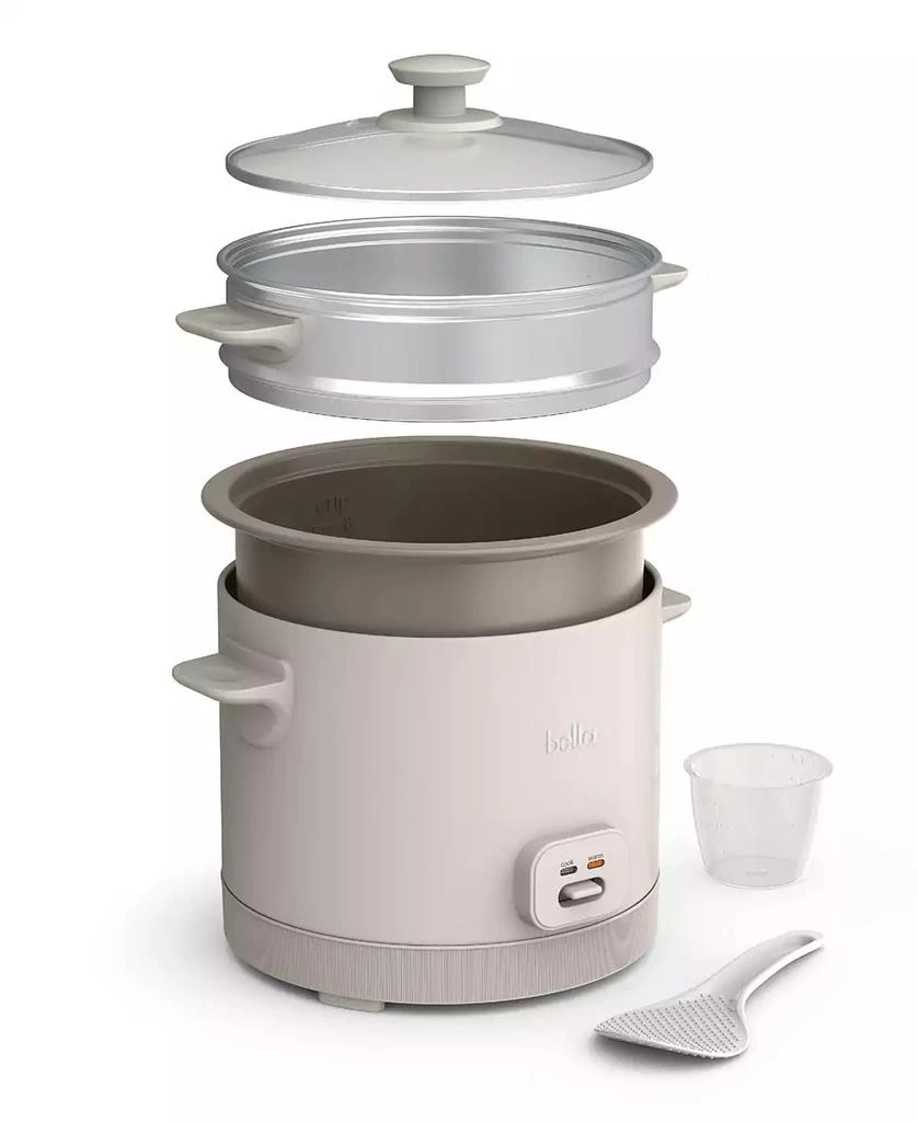 Bella 16-Cup Rice Cooker with Steamer 3