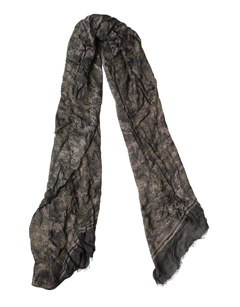 Dolce 
Gabbana Camouflage Modal Men Shawl Men
s Scarf
