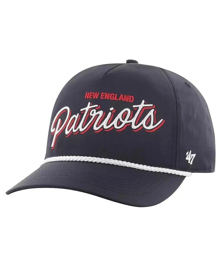 47 Brand 47 Brand Men's Navy New England Patriots Fairway Hitch brrr Adjustable Hat 1
