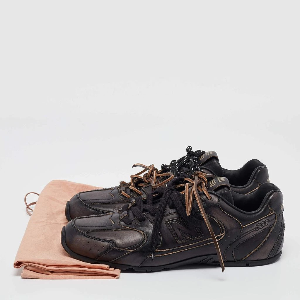 Miu Miu Miu Miu X New Balance Brown/Black Leather 530 SL Sneakers Size 38 9