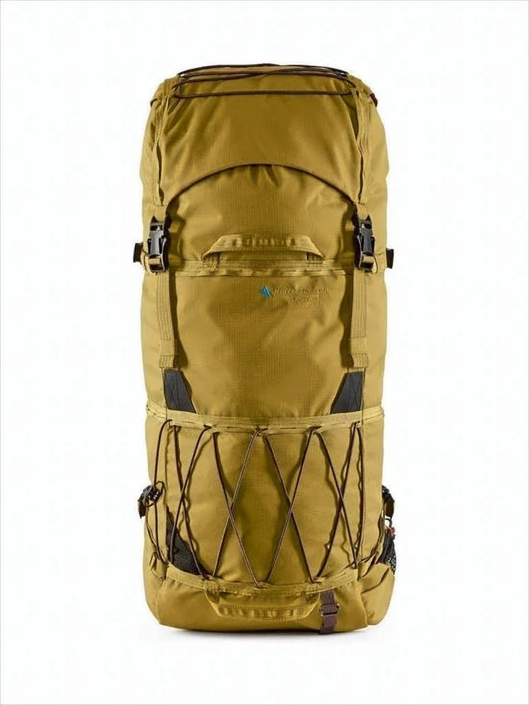 Klattermusen Structured Brown Klattermusen Backpack With Multi-Compartment Design