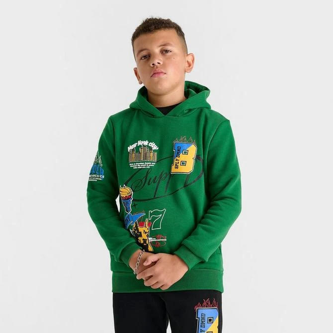 SUPPLY & DEMAND Kids' Supply & Demand Tippet Pullover Hoodie 5