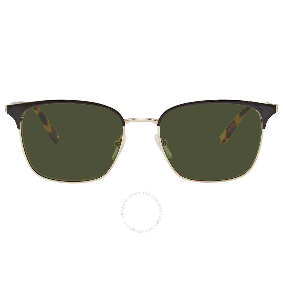 Salvatore Ferragamo Ferragamo Green Square Men's Sunglasses SF180S 017 54