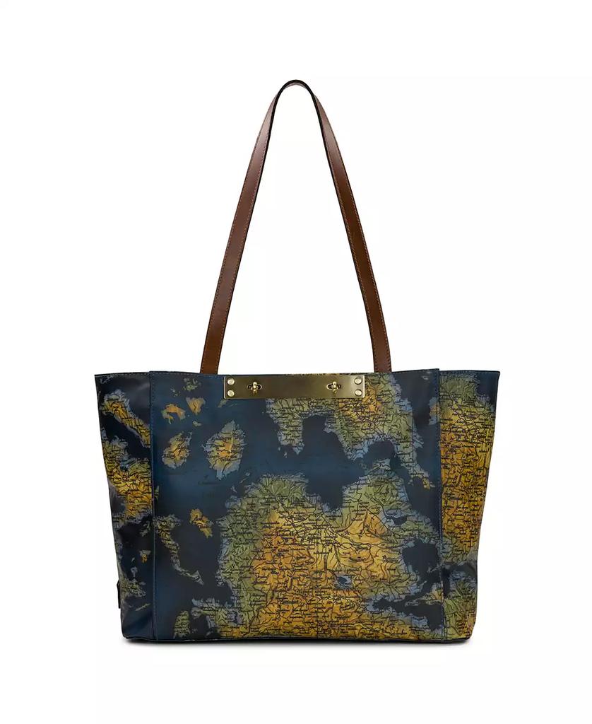 Patricia Nash Silvi Zipper Travel Tote Handbag