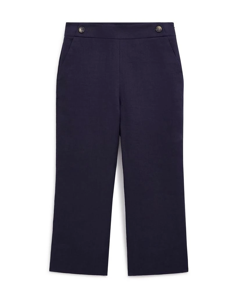 HOBBS LONDON Josephine Linen Wide Leg Pants 8