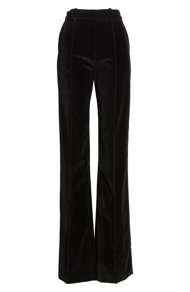 FRAME The Slim Stacked Velvet Trousers 5