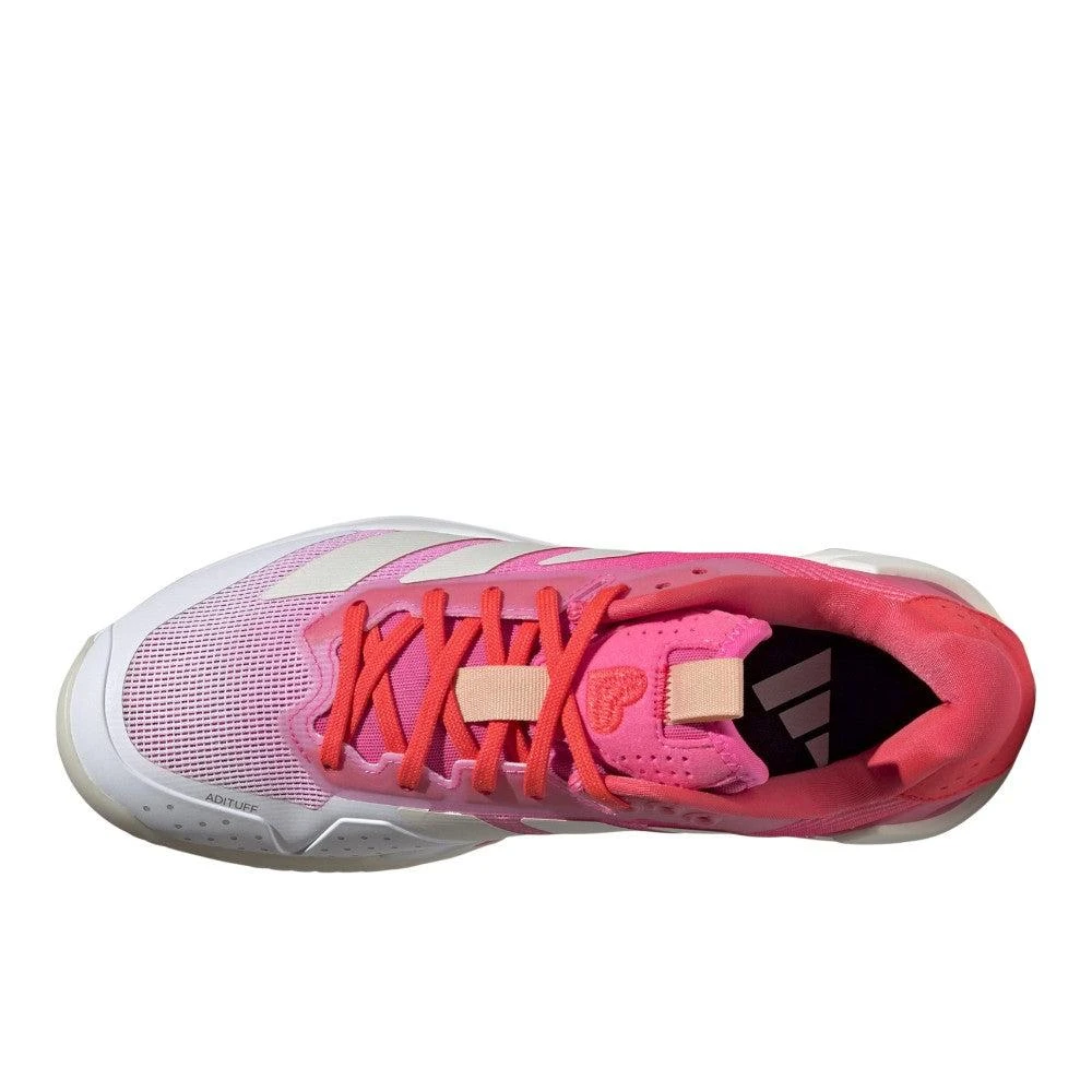 adidas gazelle silver green womens adidas ADIZERO UBERSONIC Tennis Shoes | FTWR White-Solar Red main image 0