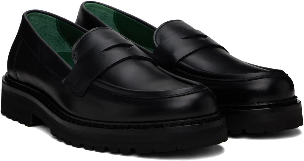 VINNY’s Black Richee Penny Loafers 4