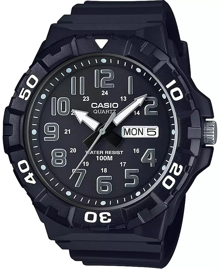 Casio Men
s Black Resin Strap Watch 50mm 1