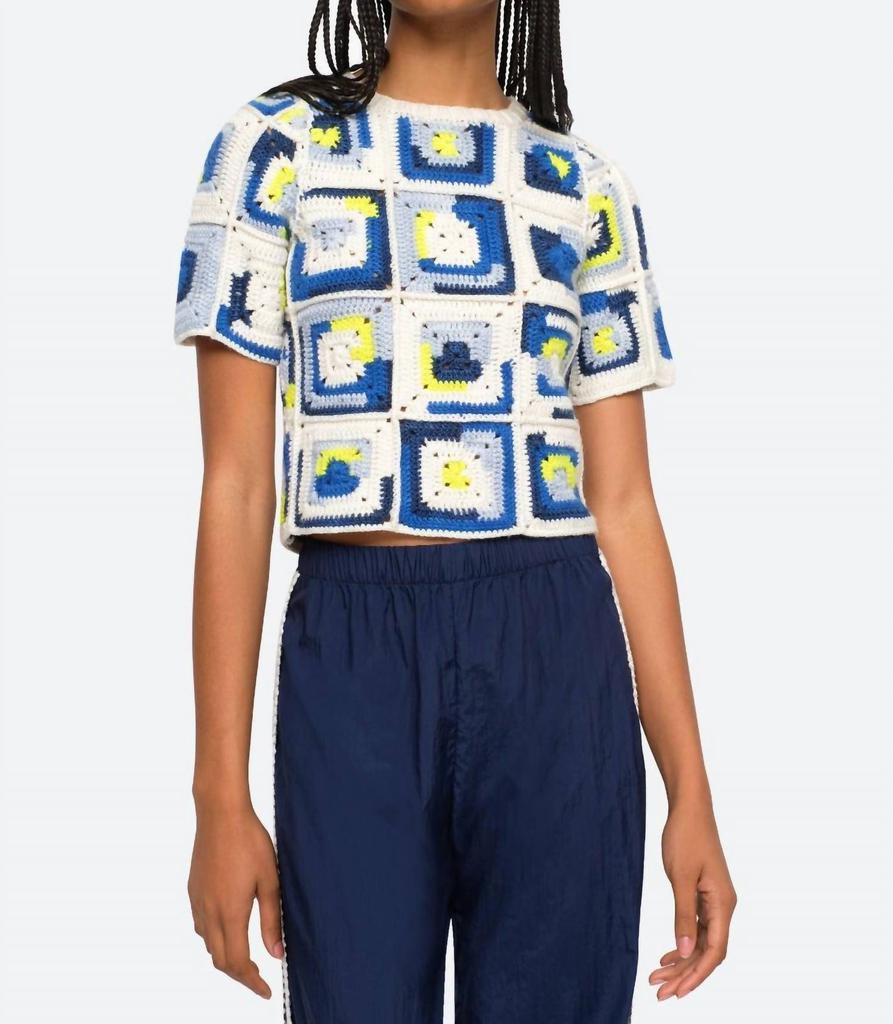 Sea Hayden Sweater In Blue