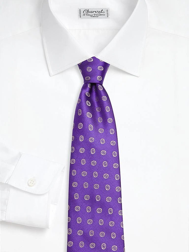 Charvet Geometric Silk Tie 2