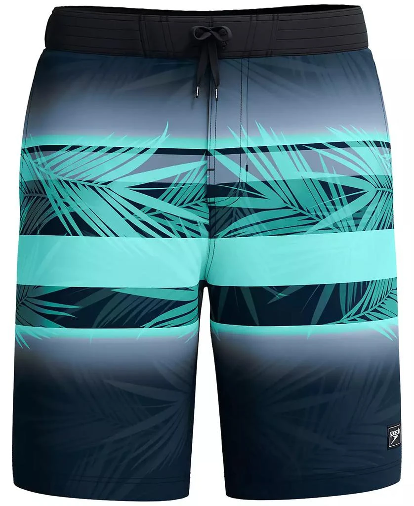 Speedo Men
s Bondi Basin Palm Print Drawstring 9" Boardshorts 7