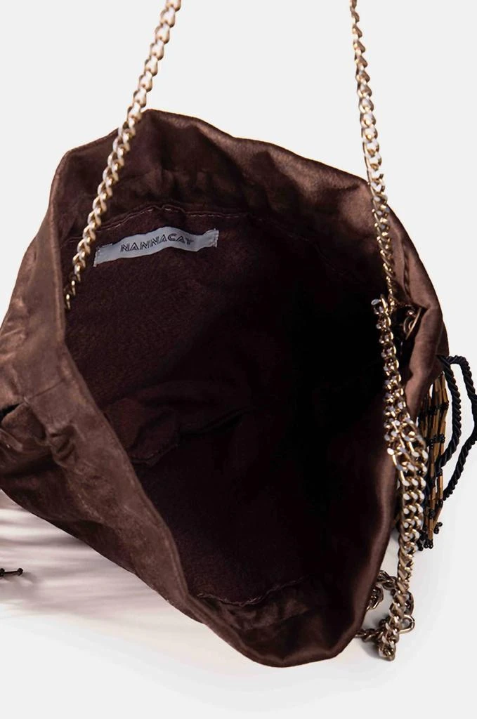 Nannacay Women's Germana Bag In Dark Brown 3