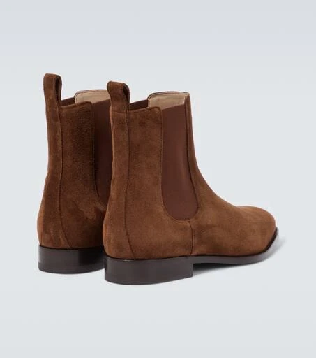 Manolo Blahnik Delsa suede Chelsea boots - Boots - Free  display picture 1