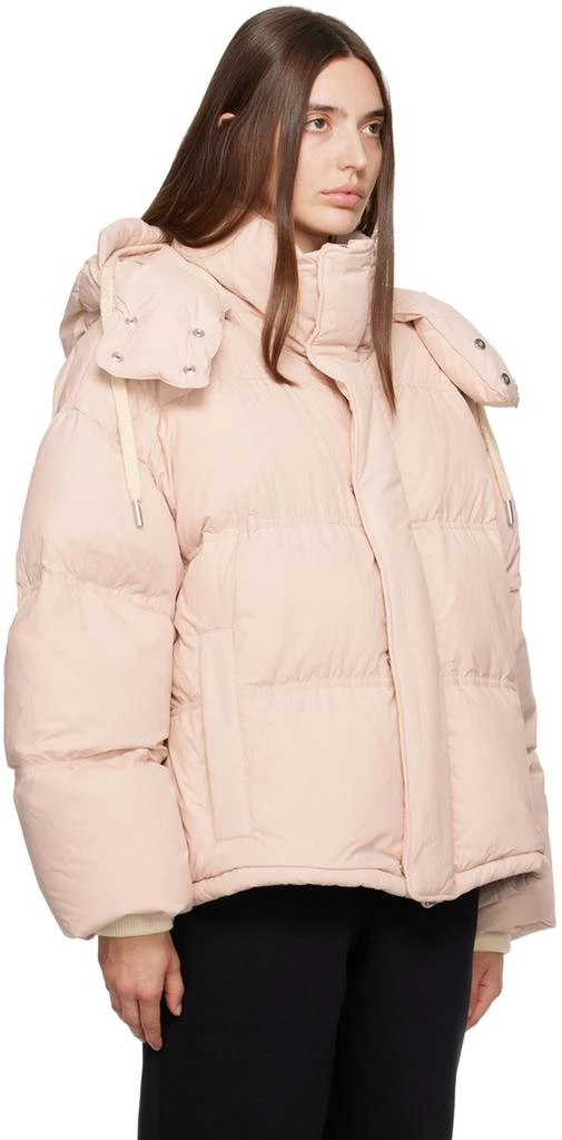AMI Paris Pink Quilted Down Jacket 2