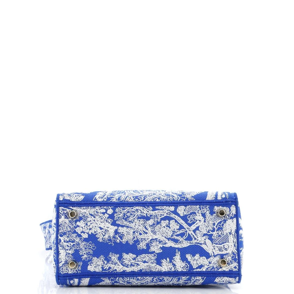 Dior Lady D-Lite Bag Embroidered Canvas Medium 4