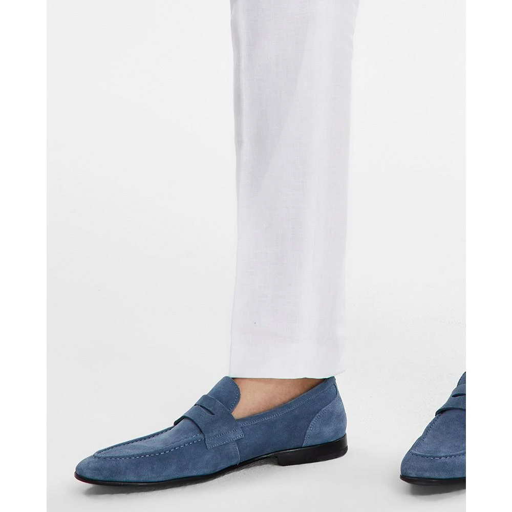 Bar III Men's Slim-Fit Linen Suit Pants, Created for Macy's 7