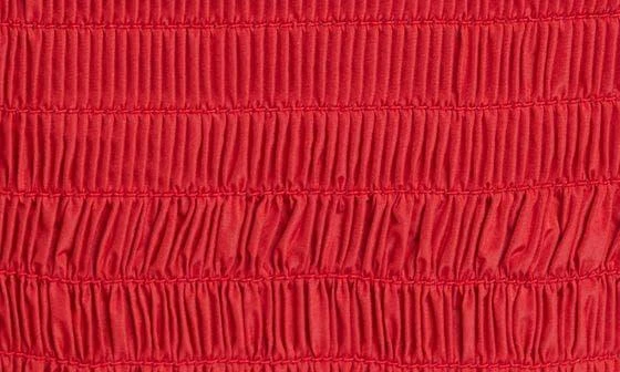 Molly Goddard Mackenzie Shirred Taffeta Top 8
